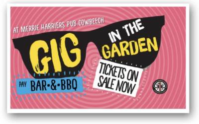 THE GIG IN THE GARDEN IS BACK