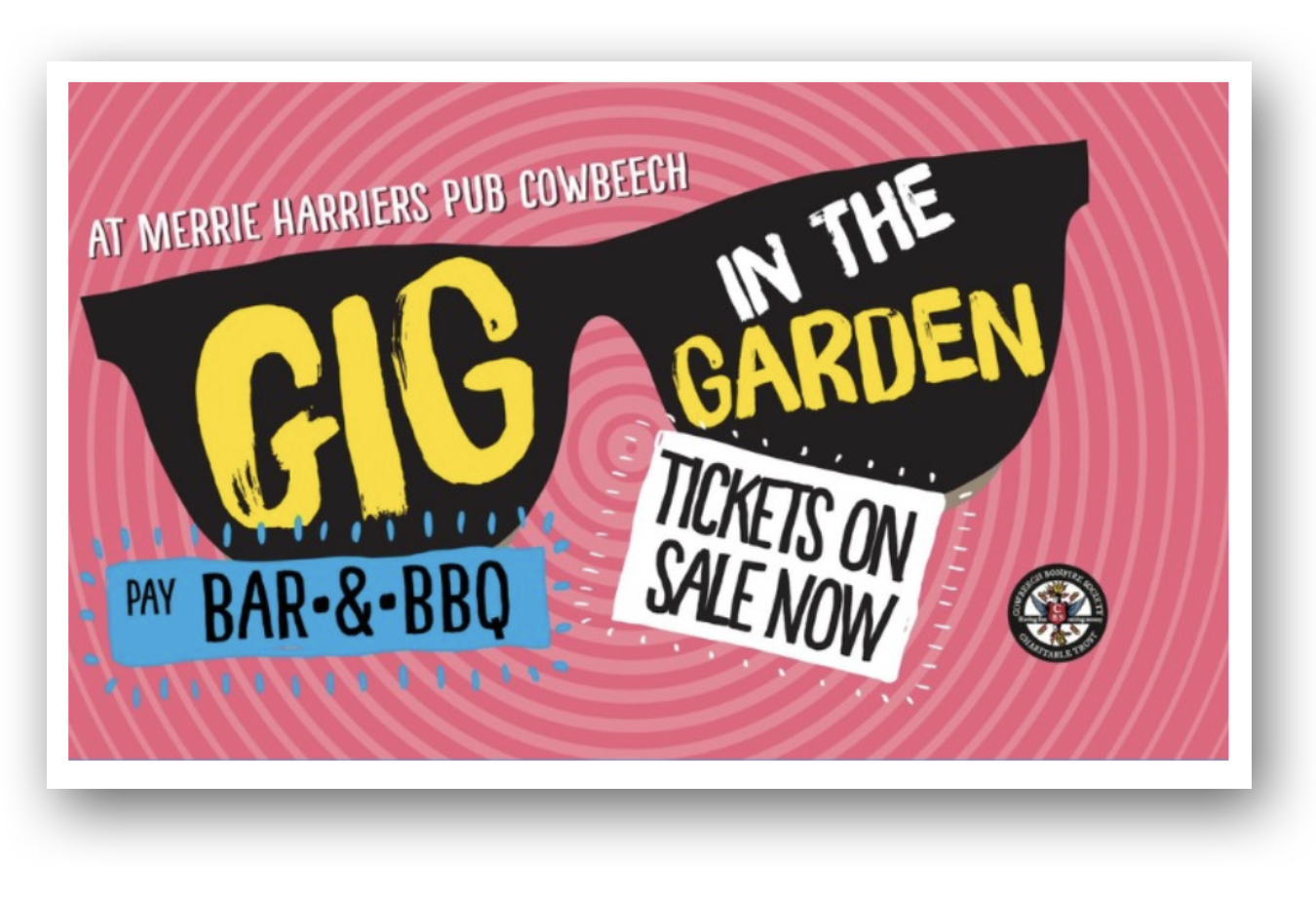 THE GIG IN THE GARDEN IS BACK
